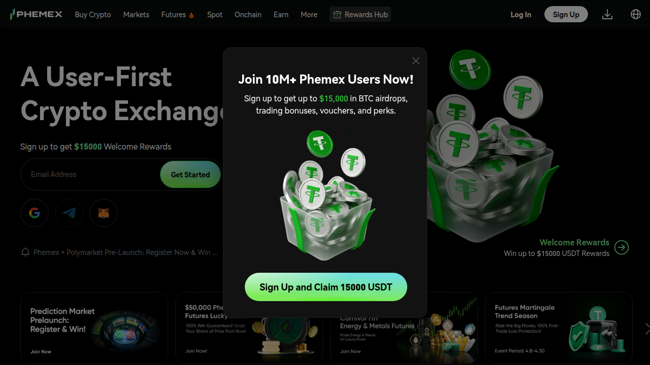 Phemex is a platform that offers news and insights from crypto analysts, including predictions for market trends and future outlook.