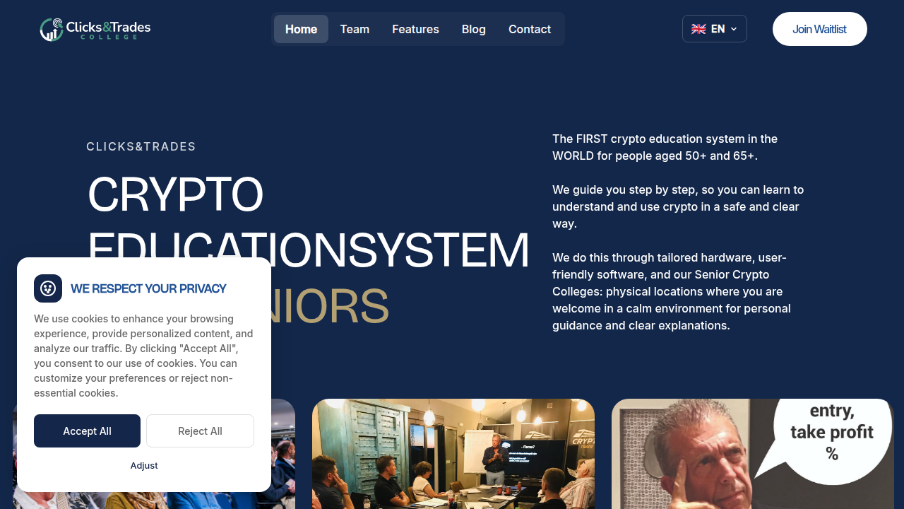 The Clicks and Trades newsletter offers educational content, safety tips, and guidance on the crypto space.