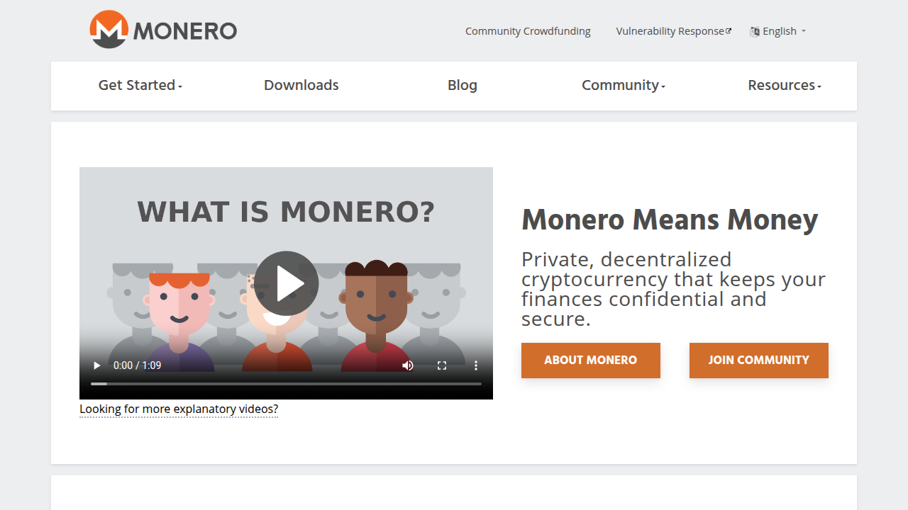 The official Monero website is the trusted source for downloading wallet software to ensure security.
